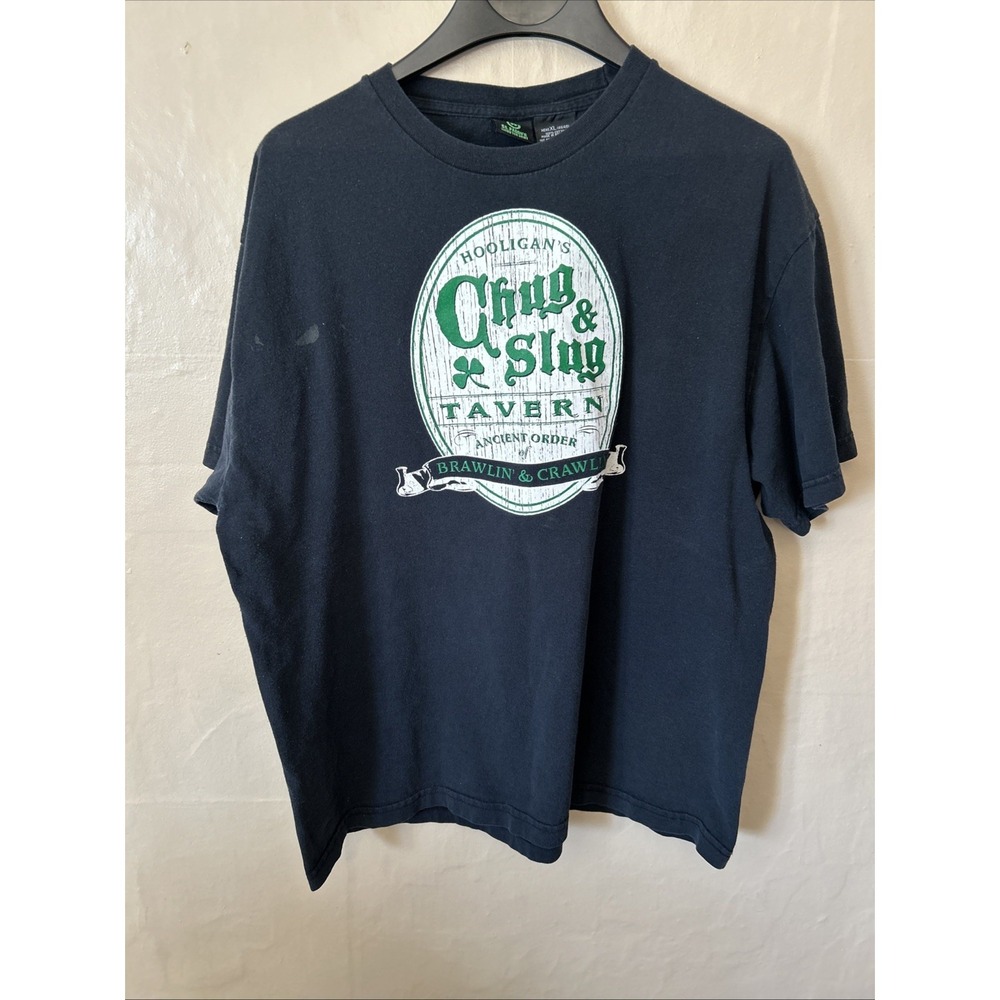 St Pattys Day T Shirt Hooligans Chug Slug Vintage